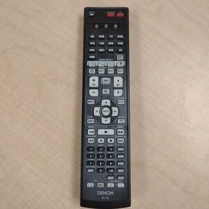 Denon RC-1156 AV Receiver Remote Control Black